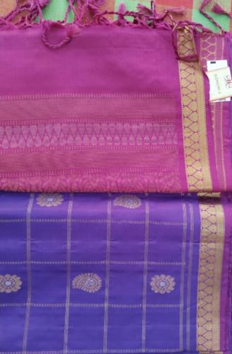 SOFT SILK SAREE WITH BLOUSE